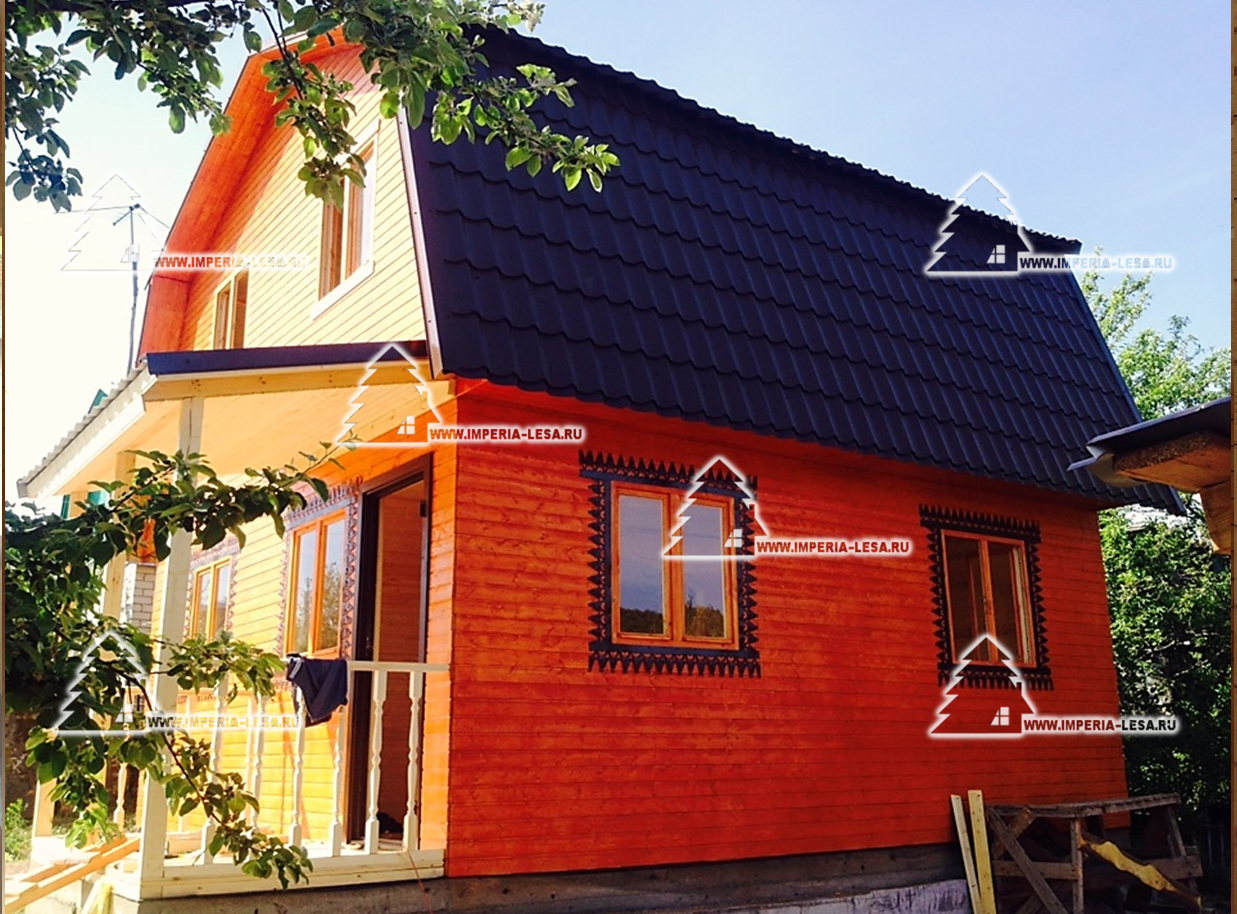 каркасный дом